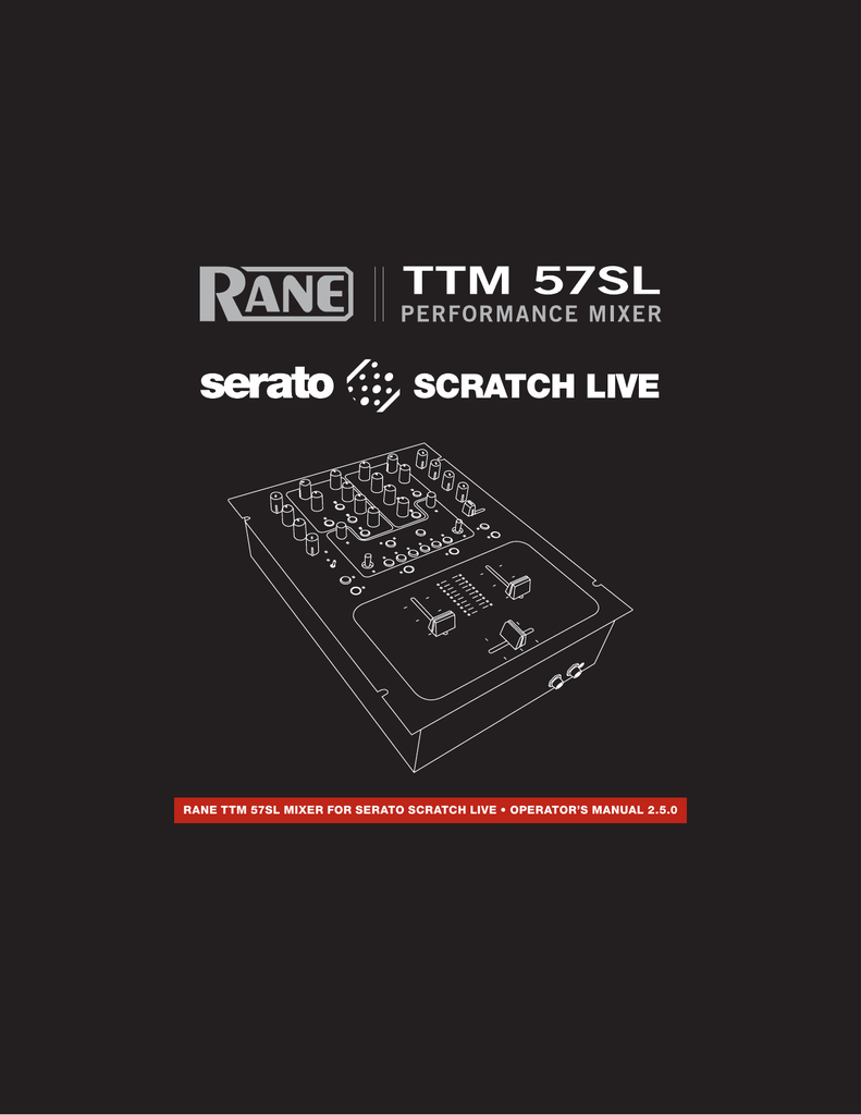 Rane Control Vinyl 2. 5 Doesnt Play On Scratch Live